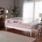 Baxton Studio Renata White Finished Wood Twin Size Spindle Daybed 158-9645 - alternate 6